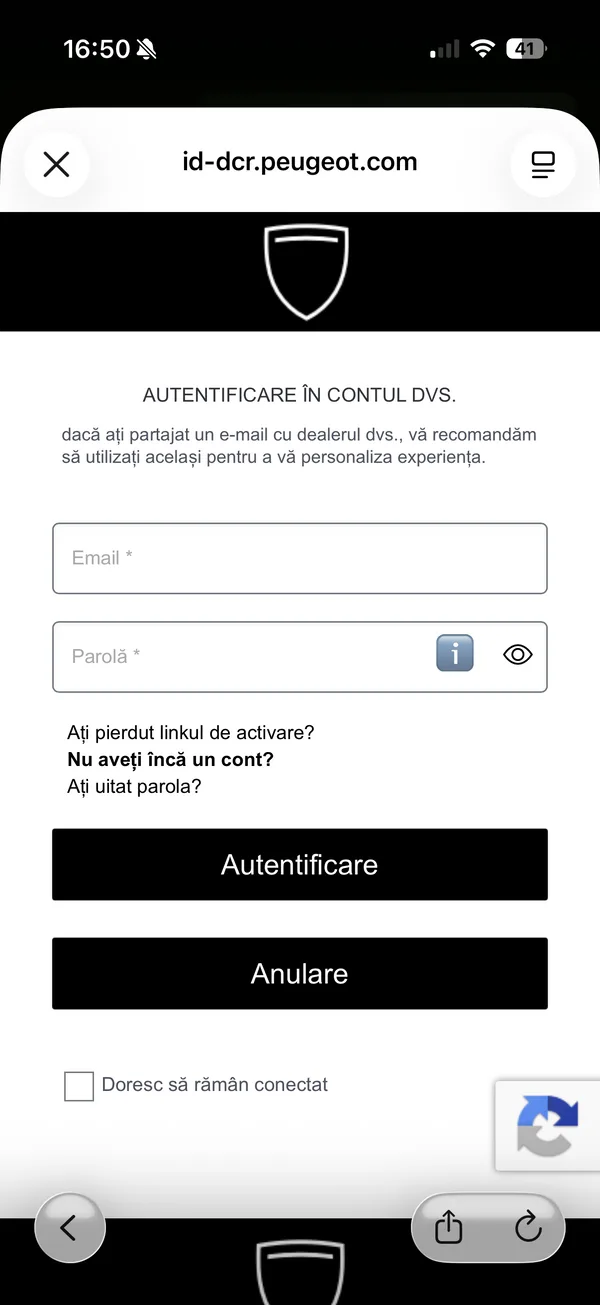 Step 6: Enter your login details